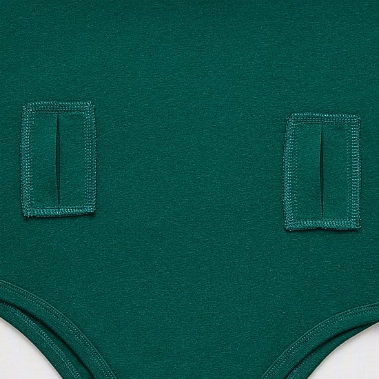 Thereabouts Little & Big Kid Boys Bodysuit Closure Easy-on + Easy-off Adaptive Crew Neck Long Sleeve Bodysuit