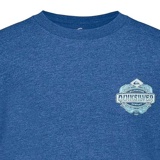 Quiksilver Big Kid Boys Crew Neck Short Sleeve Regular Fit Graphic T-Shirt