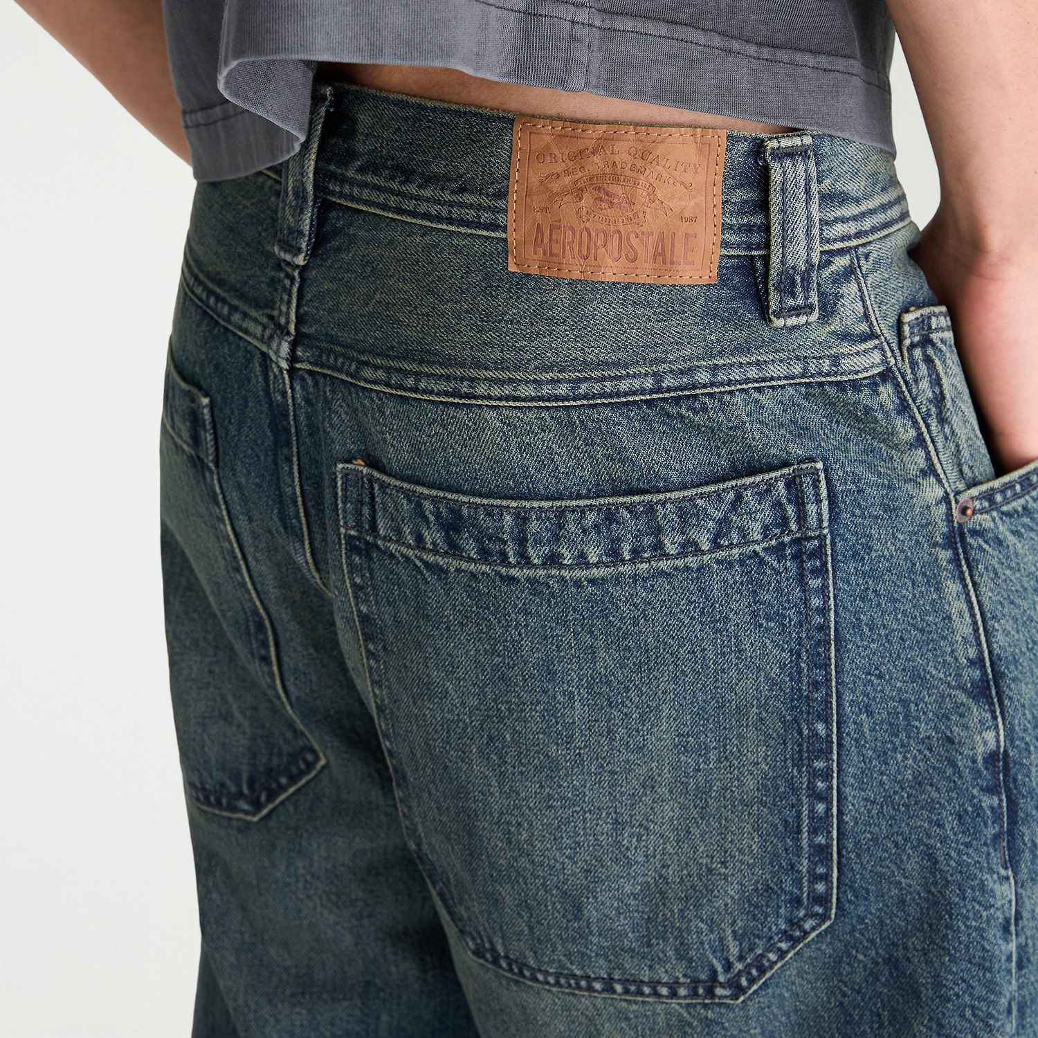 AEROPOSTALE Mens Baggy Fit Jean