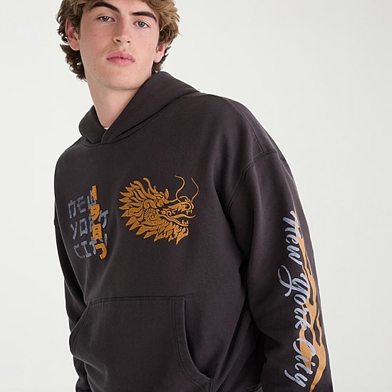 AEROPOSTALE Mens Long Sleeve Fleece Hoodie