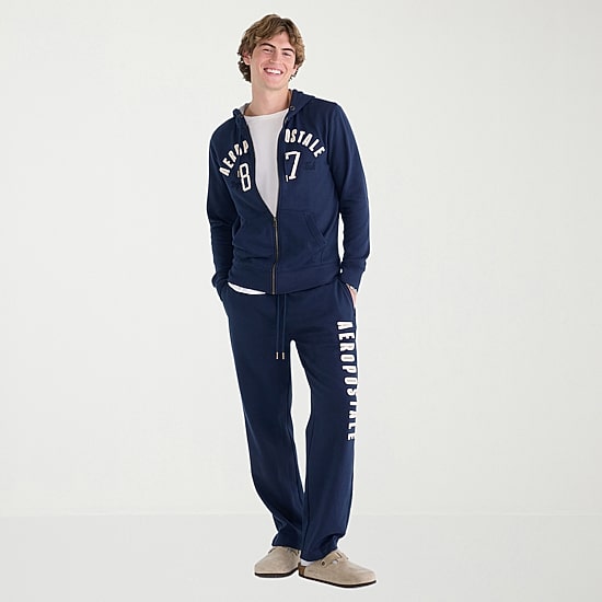 AEROPOSTALE Mens Regular Fit Fleece Sweatpant