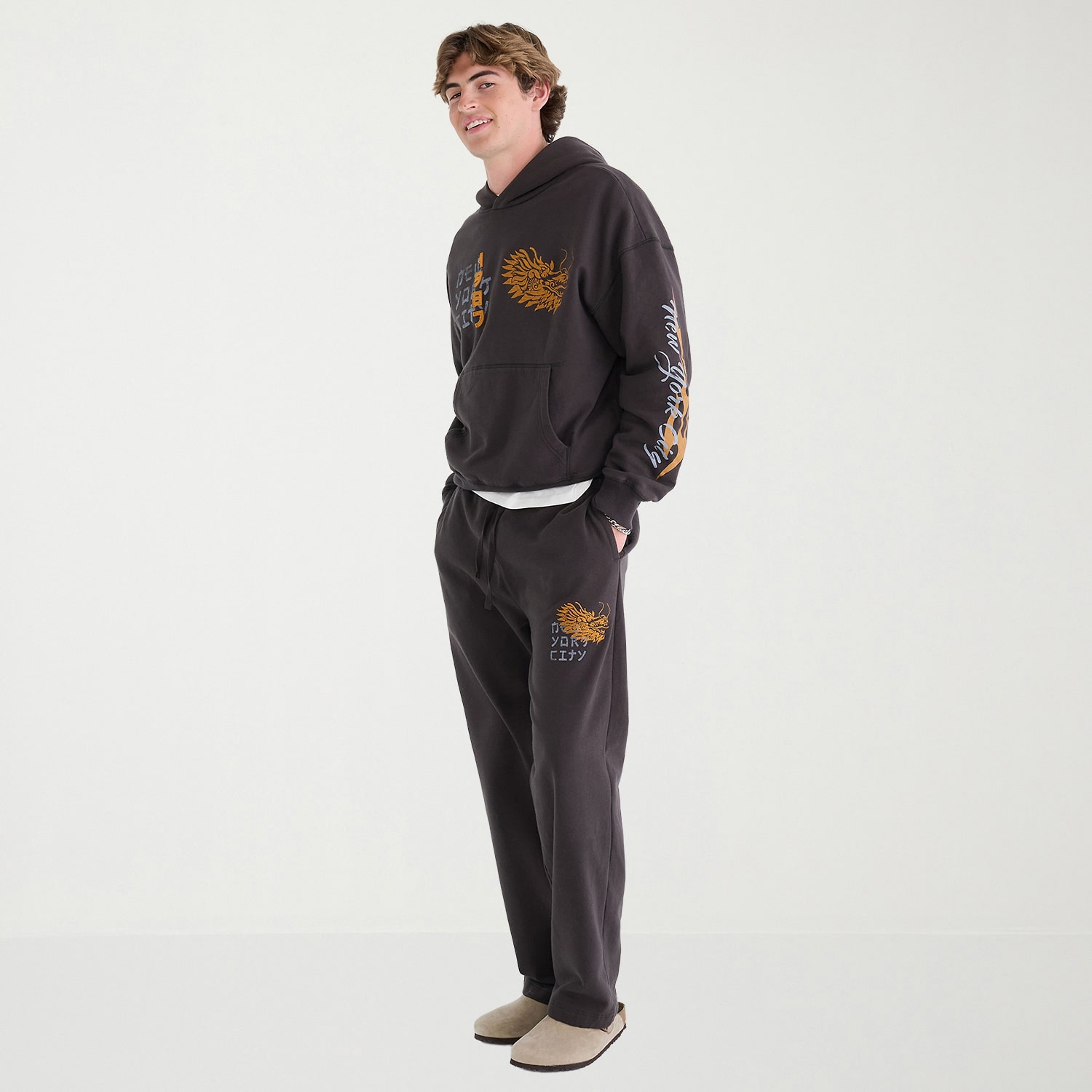 AEROPOSTALE Mens Regular Fit Fleece Sweatpant