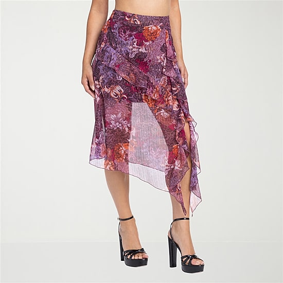 JS Jessica Simpson Womens High Rise Maxi Skirt