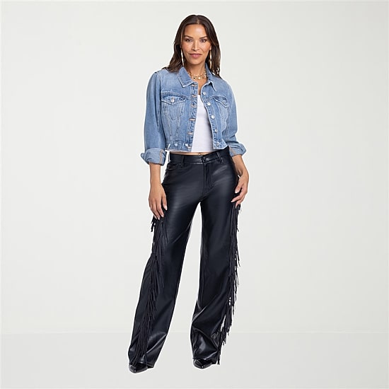 JS Jessica Simpson Womens Straight High Rise Pant