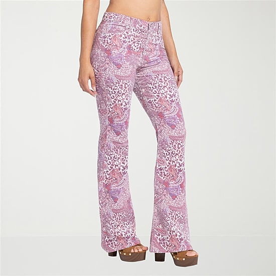 JS Jessica Simpson Womens High Rise Flare Corduroy Pant