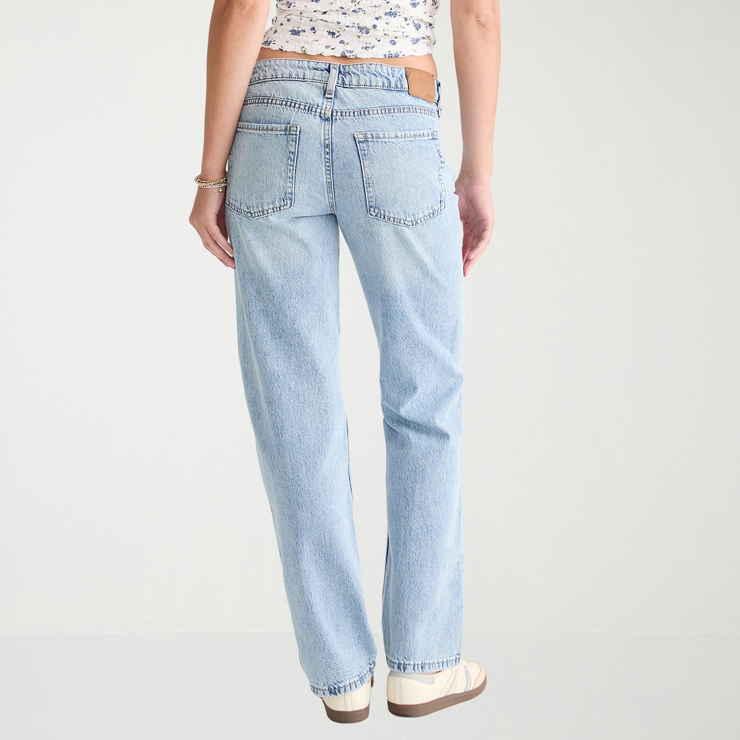 AEROPOSTALE Womens Juniors Baggy Fit Jean