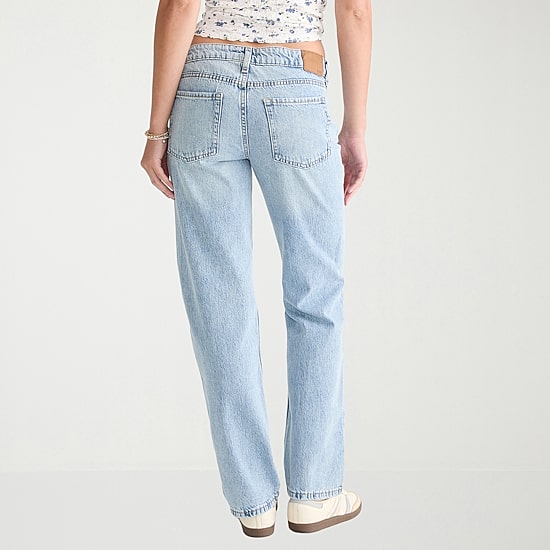 AEROPOSTALE Womens Juniors Low Rise Baggy Fit Jean
