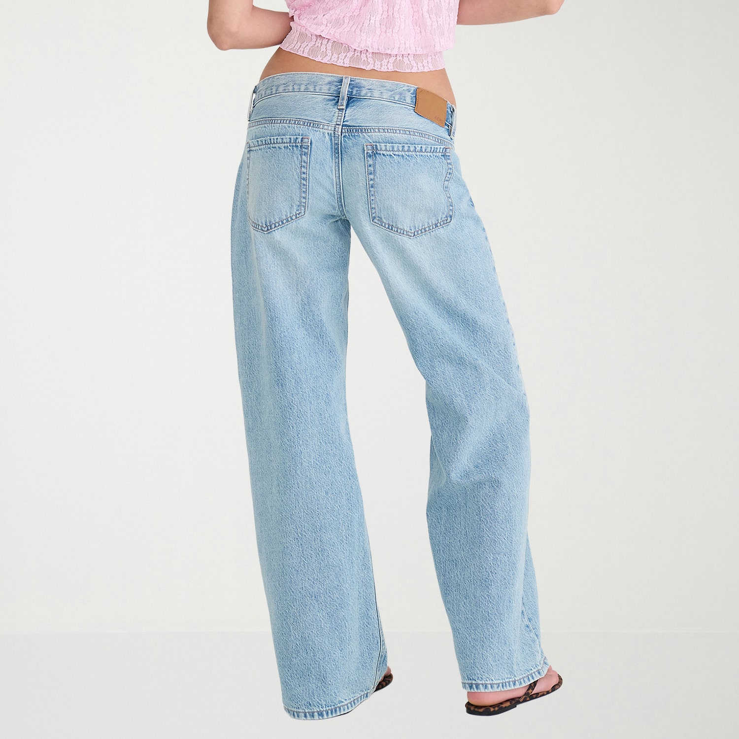 AEROPOSTALE Womens Juniors Wide Leg Jean