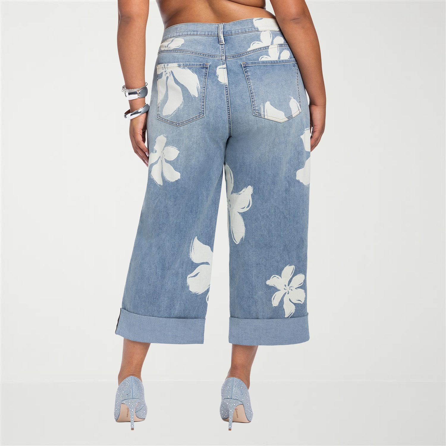 JS Jessica Simpson Womens Plus High Rise Boyfriend Jean