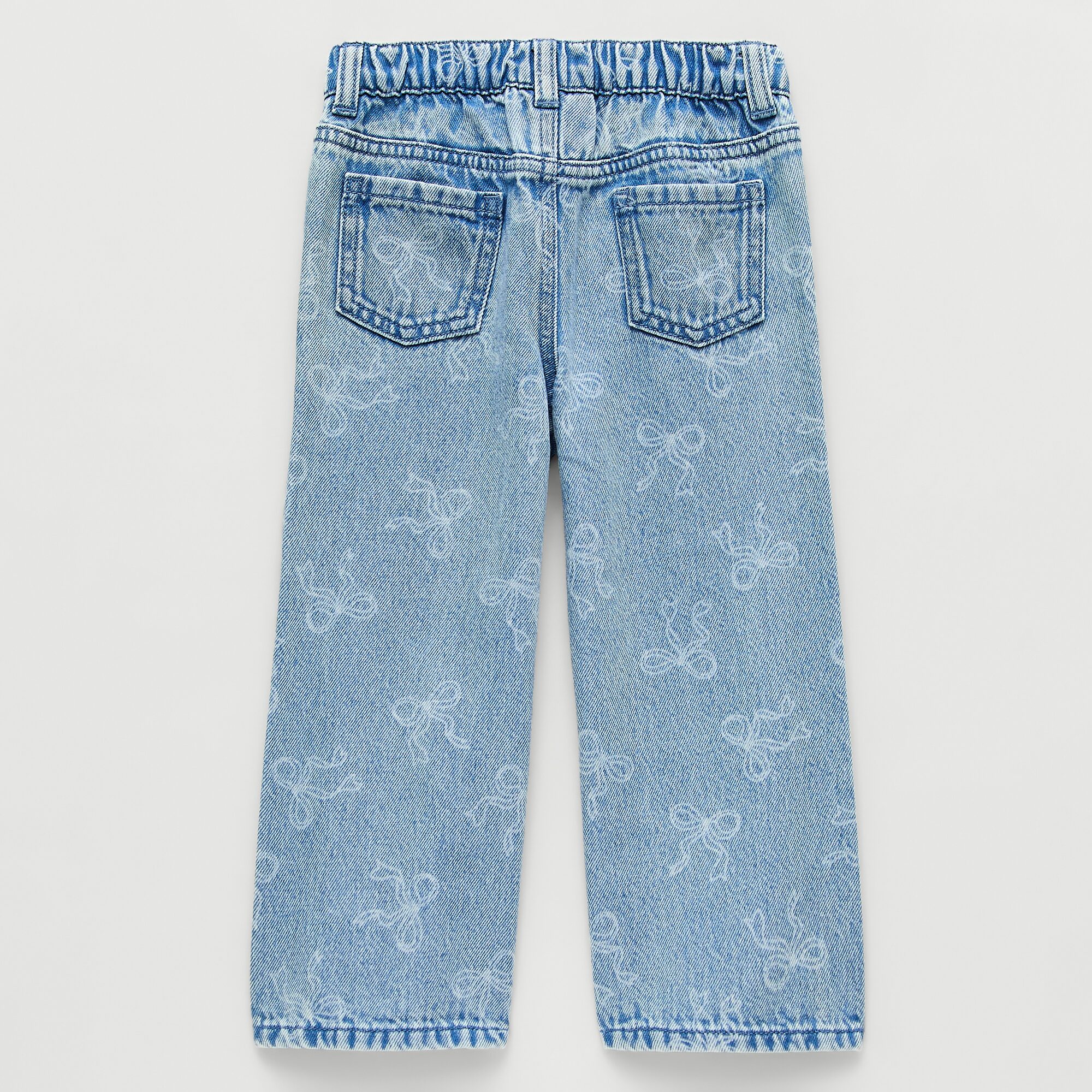 Okie Dokie Toddler Girls Adaptive Wide Leg Jean