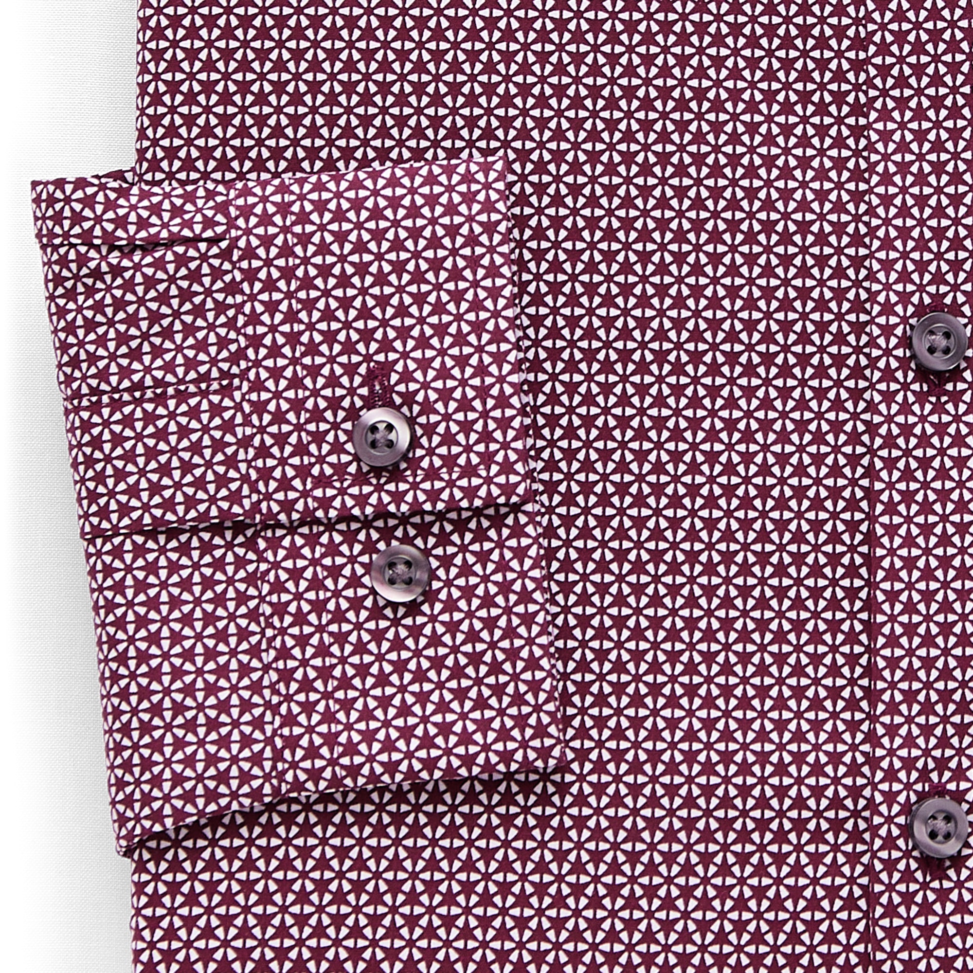J. Ferrar Ultra Comfort Mens Regular Fit Stretch Fabric Wrinkle Free Long Sleeve Dress Shirt