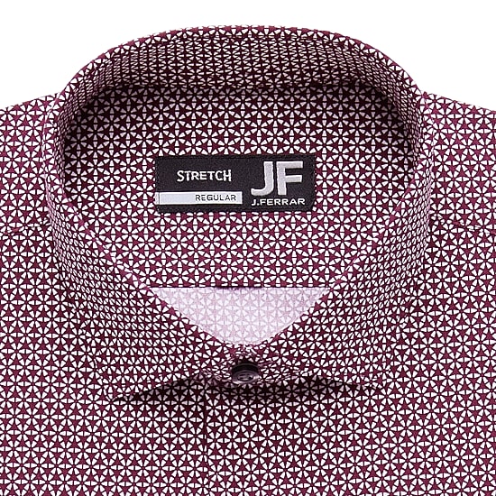 J. Ferrar Ultra Comfort Mens Regular Fit Stretch Fabric Wrinkle Free Long Sleeve Dress Shirt