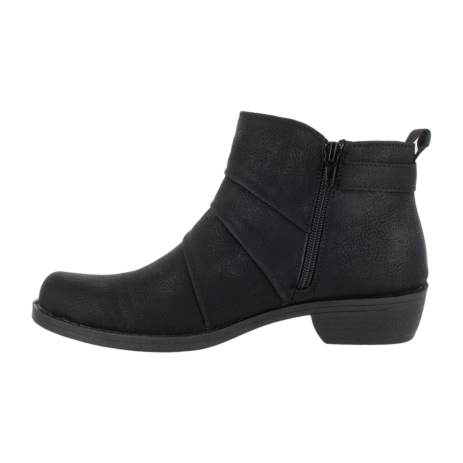 Easy Street Womens Shanna Block Heel Booties