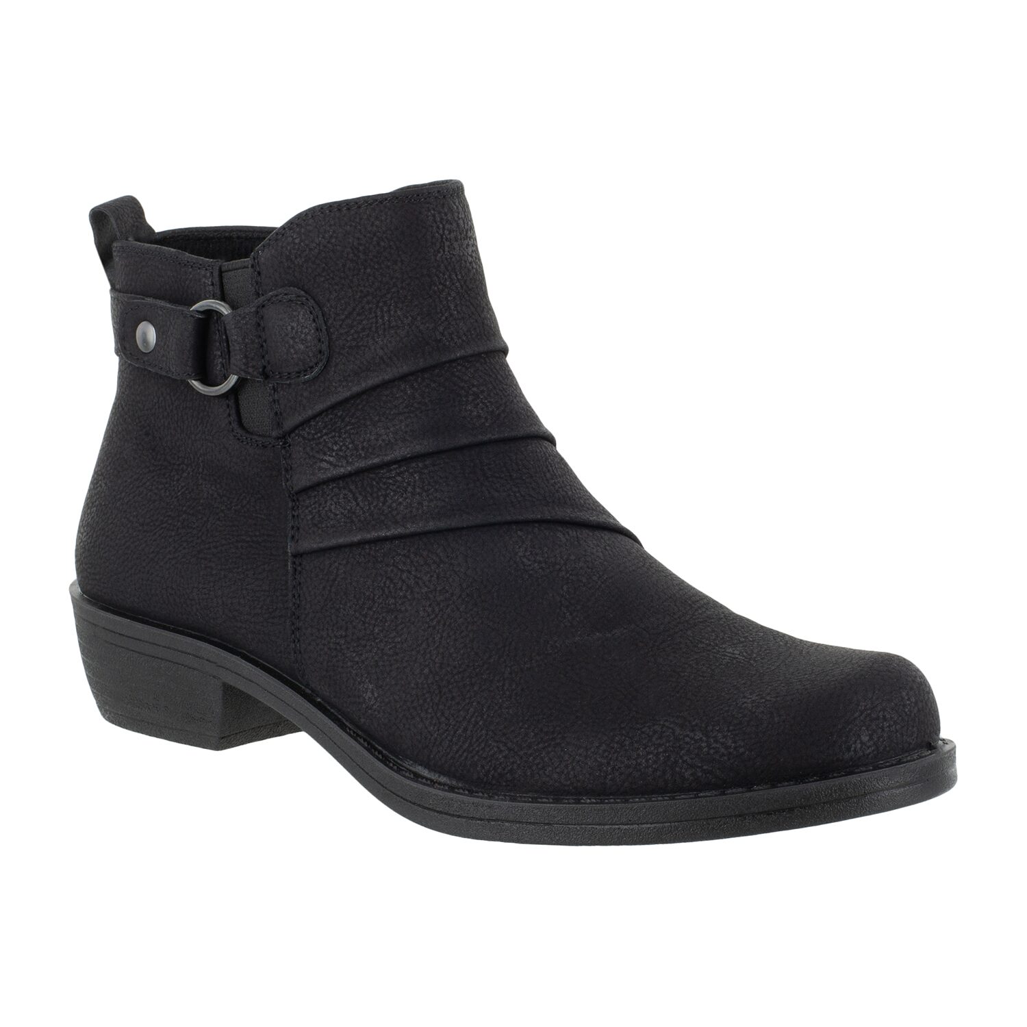 Easy Street Womens Shanna Block Heel Booties