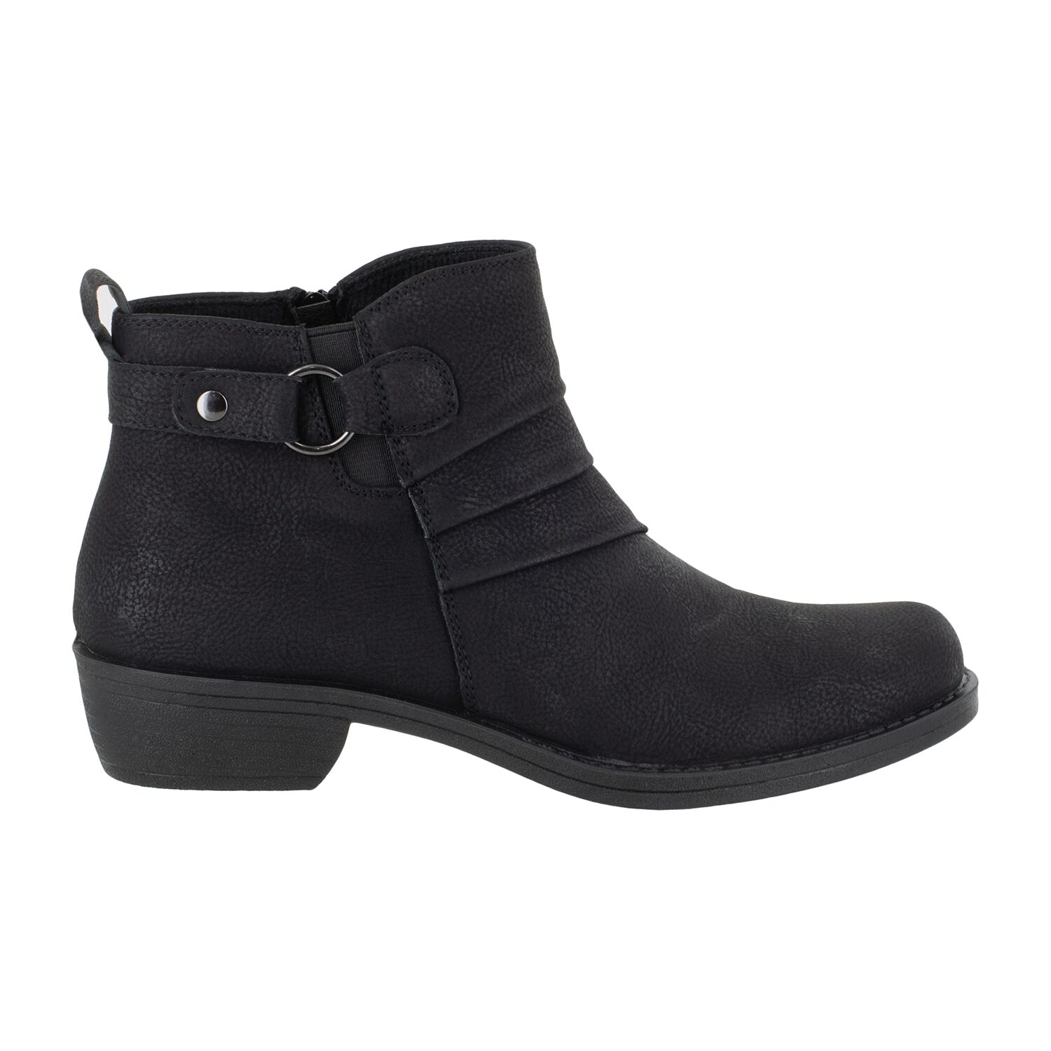 Easy Street Womens Shanna Block Heel Booties