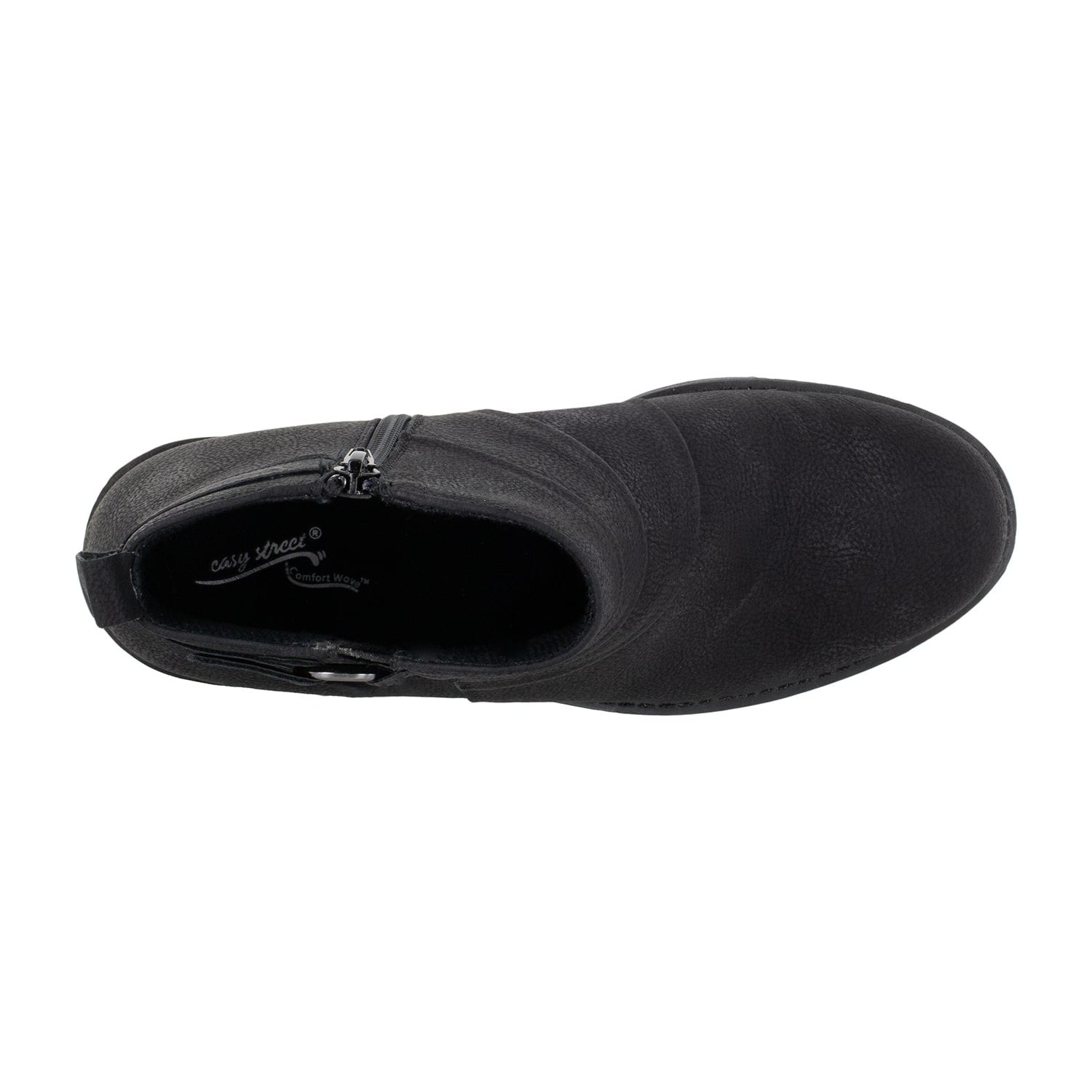 Easy Street Womens Shanna Block Heel Booties