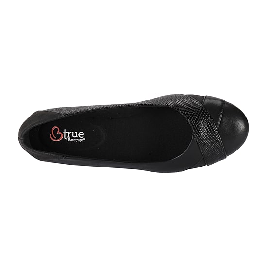 Btrue By Baretraps Kaylee Womens Round Closed Toe Slip-On Shoe