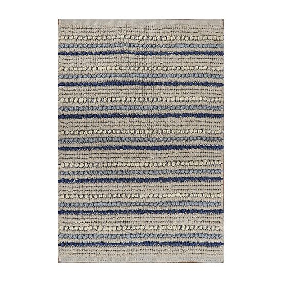 Riviera Home Jute Stripe Rectangular Accent Indoor Rugs