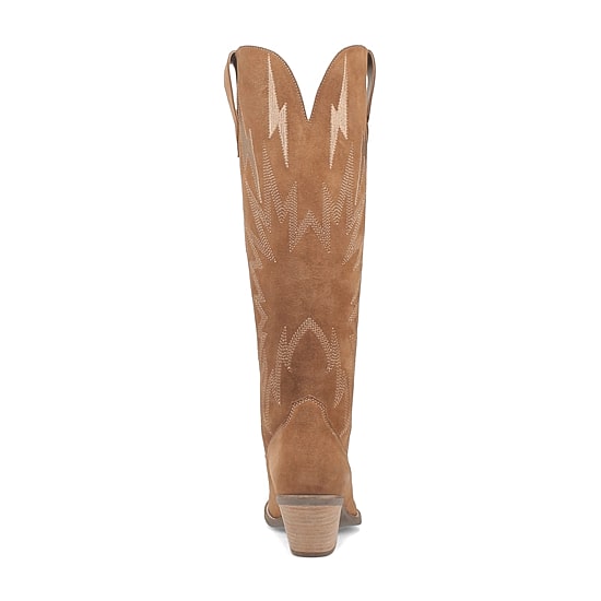 Dingo Womens Thunder Road Stacked Heel Cowboy Boots