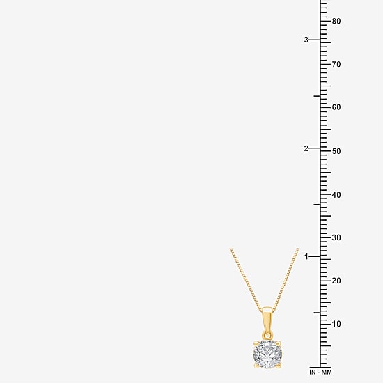 3 CT. T.W. Lab Grown White Diamond 14K Gold Round Jewelry Set