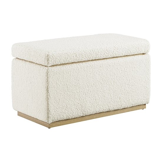 Berlinda Sherpa Rectangular Storage Ottoman
