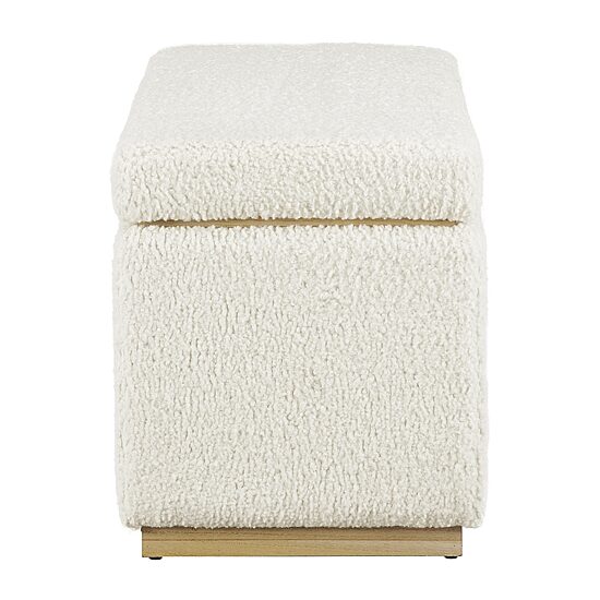 Berlinda Sherpa Rectangular Storage Ottoman