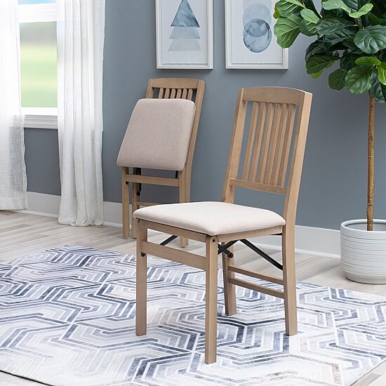 Linon Lincoln Folding Chair