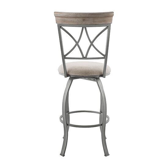 Linon Thornridge Swivel Bar Stool