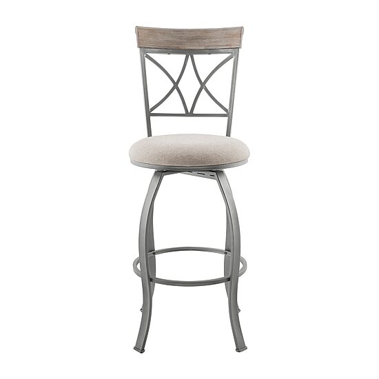 Linon Thornridge Swivel Bar Stool