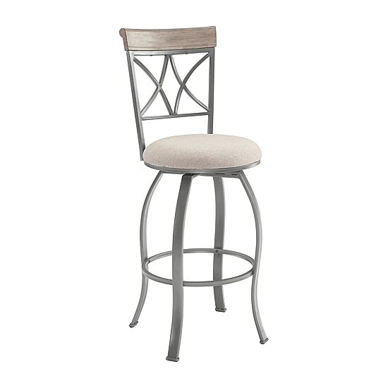 Linon Thornridge Swivel Bar Stool