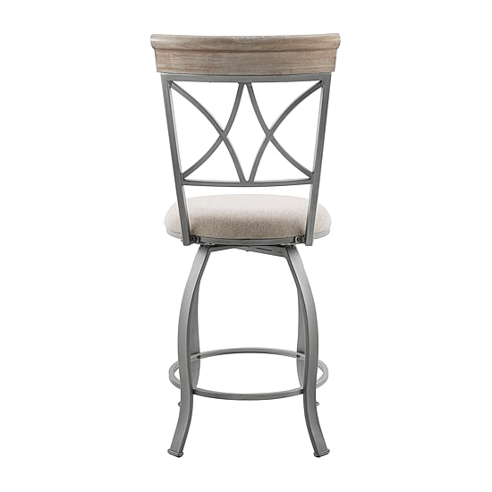 Linon Thornridge Counter Height Swivel Bar Stool