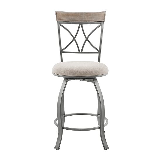 Linon Thornridge Counter Height Swivel Bar Stool