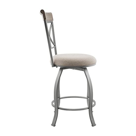 Linon Thornridge Counter Height Swivel Bar Stool