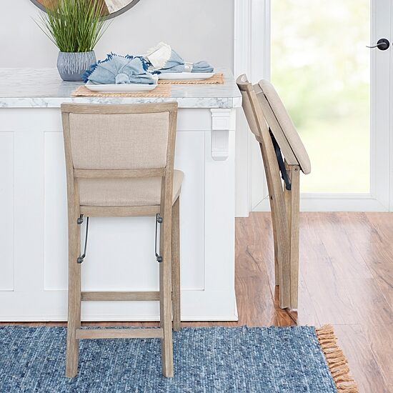 Linon Kirkwood Counter Height Bar Stool