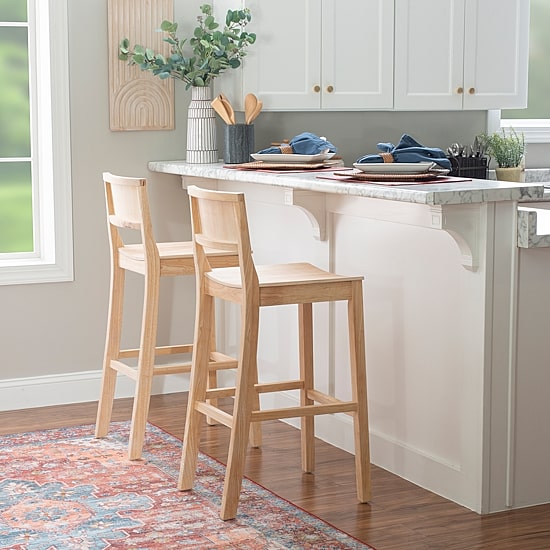 Linon Kearney 2-pc. Bar Stool