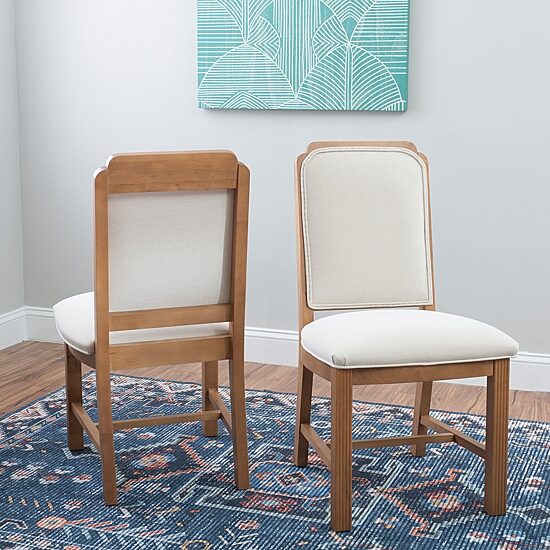 Linon Darren 2-pc. Upholstered Dining Chair
