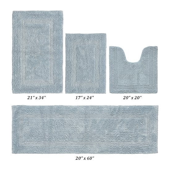 Better Trends Lux Tufted Mat 4-pc. Bath Rug Set