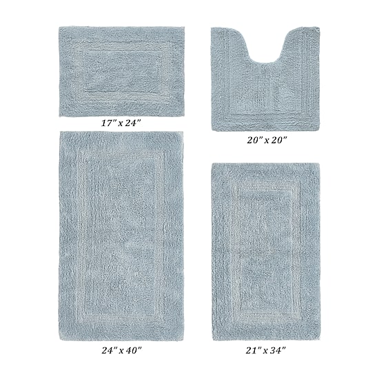 Better Trends Lux Tufted Mat 4-pc. Bath Rug Set
