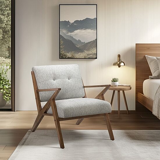 INK+IVY Rocket Tufted Upholstered Armchair