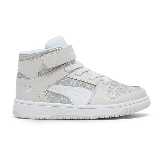 PUMA Rebound Layup Glitz Little Kid Girls Basketball Shoes