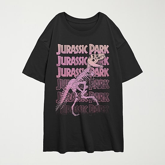 Jurassic Park Tee Womens Juniors Crew Neck Short Sleeve Regular Fit Jurassic World Graphic T-Shirt