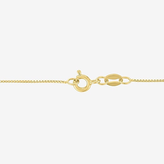 (G-H / Si2 I1) Womens 1/4 CT. T.W. Lab Grown White Diamond 14K Gold Over Silver Sterling Silver Cross 18 Inch Pendant Necklace