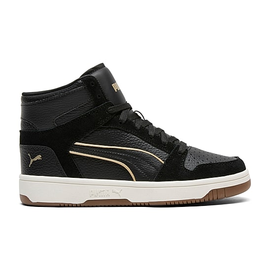 PUMA Rebound Layup Luminous Piping Womens Basketball Shoes