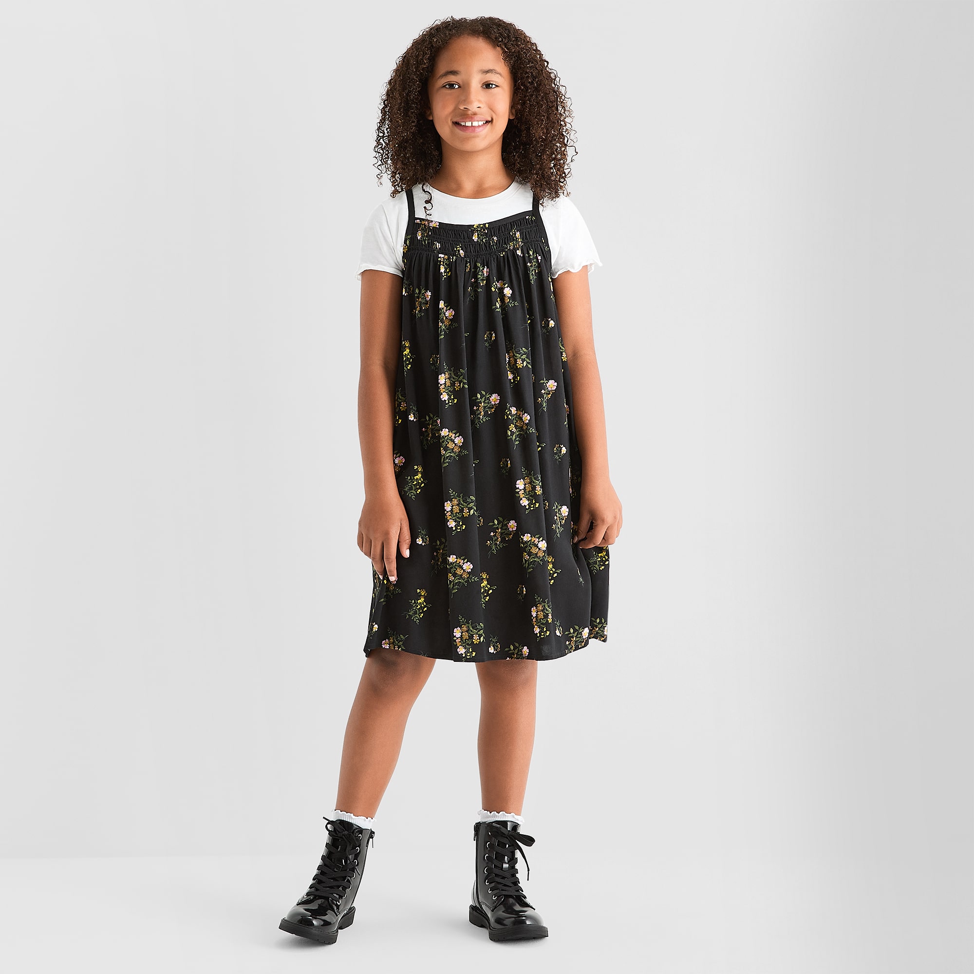 Thereabouts Little & Big Kid Girls Sleeveless Slip Dress