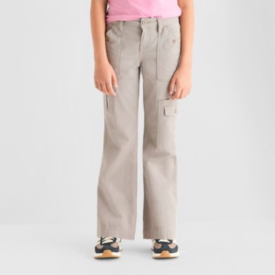Thereabouts Little & Big Kid Girls Flare Cargo Pant