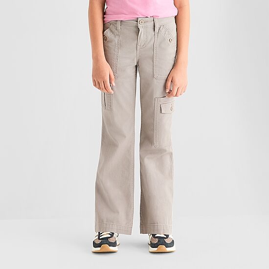 Thereabouts Little & Big Kid Girls Flare Cargo Pant