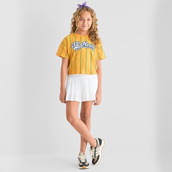 Xersion Little & Big Kid Girls Crew Neck Short Sleeve Active T-Shirt
