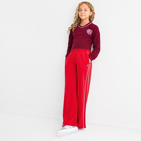 Xersion Little & Big Kid Girls V Neck Fleece Long Sleeve Sweatshirt