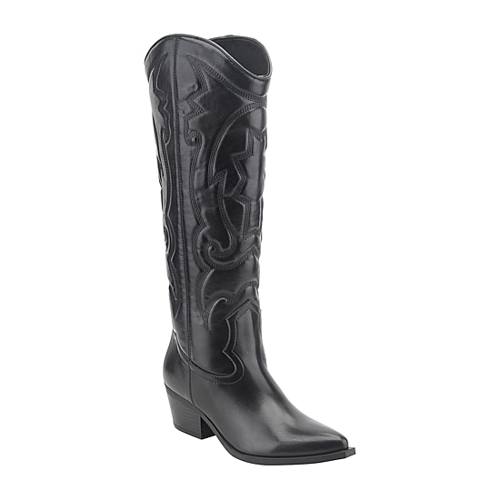 Indigo Rd. Womens Yarcie Stacked Heel Cowboy Boots