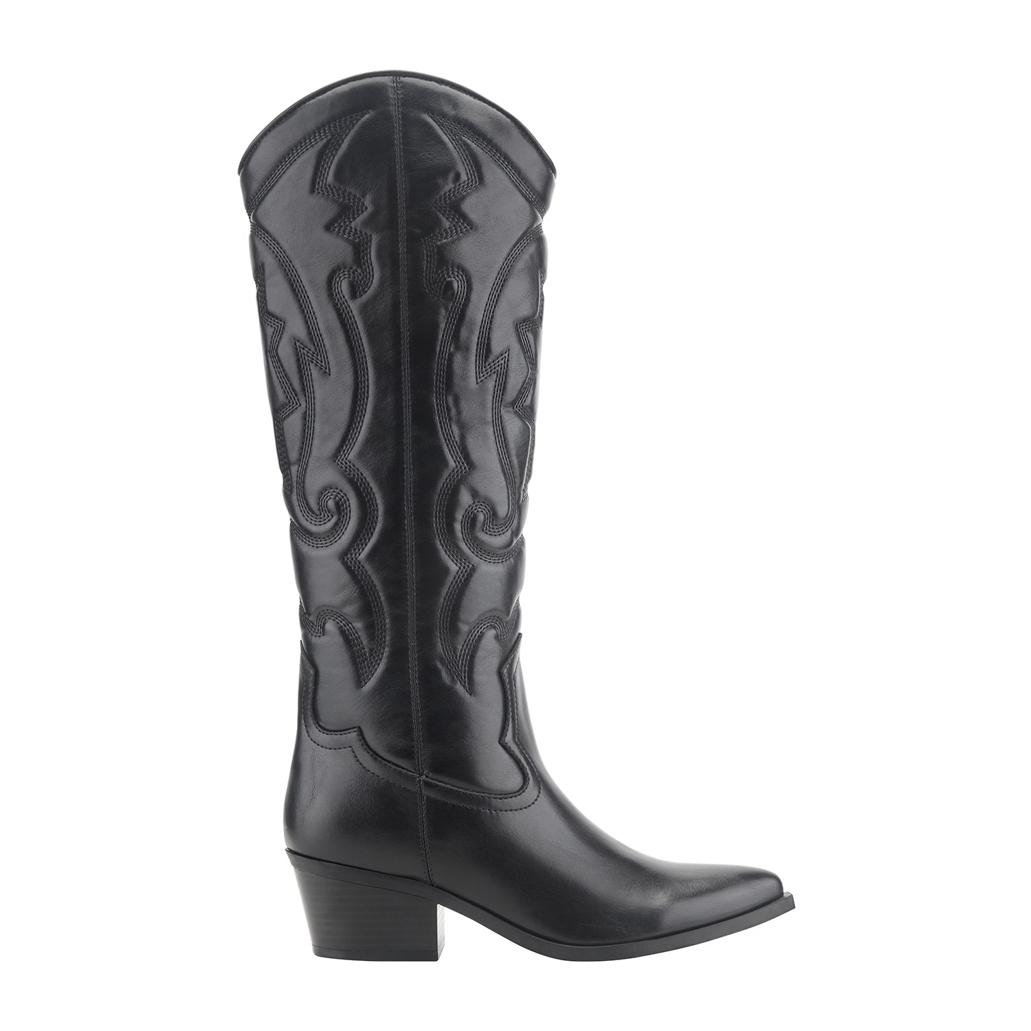 Indigo Rd. Womens Yarcie Stacked Heel Cowboy Boots